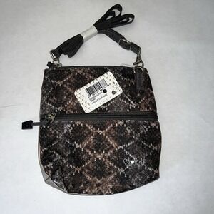 Glove It Golf Crossbody DiamondBack Zip Bag Pockets‎ Adj/Detach Strap NWT